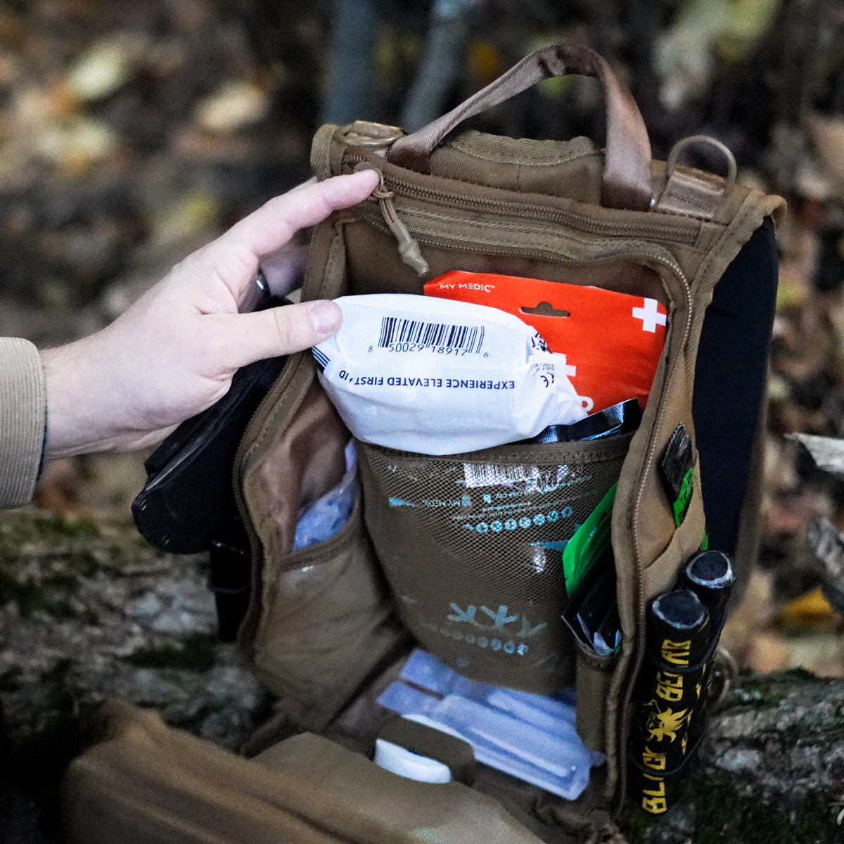 The Recon 250-Piece Emergency First Aid Kit Backpack – Modular Medical Go-Bag