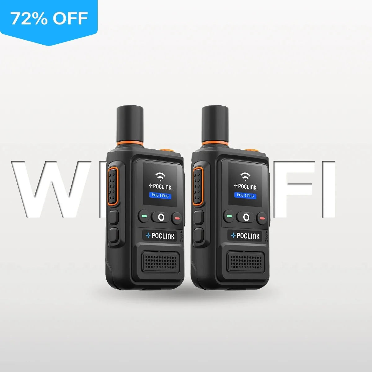 POC 1 Pro 4G WiFi Global Walkie Talkie Long Range Communication