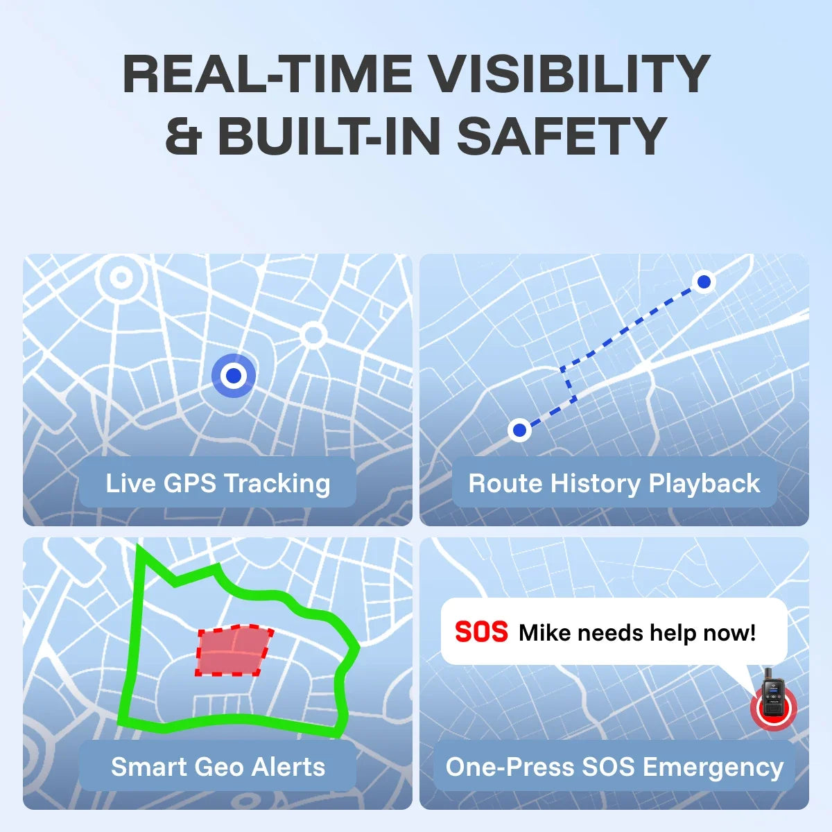POC 1 Pro 4G WiFi Global Walkie Talkie Long Range Communication